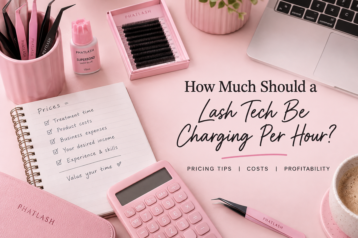 How Much Should a Lash Tech Be Charging Per Hour?
