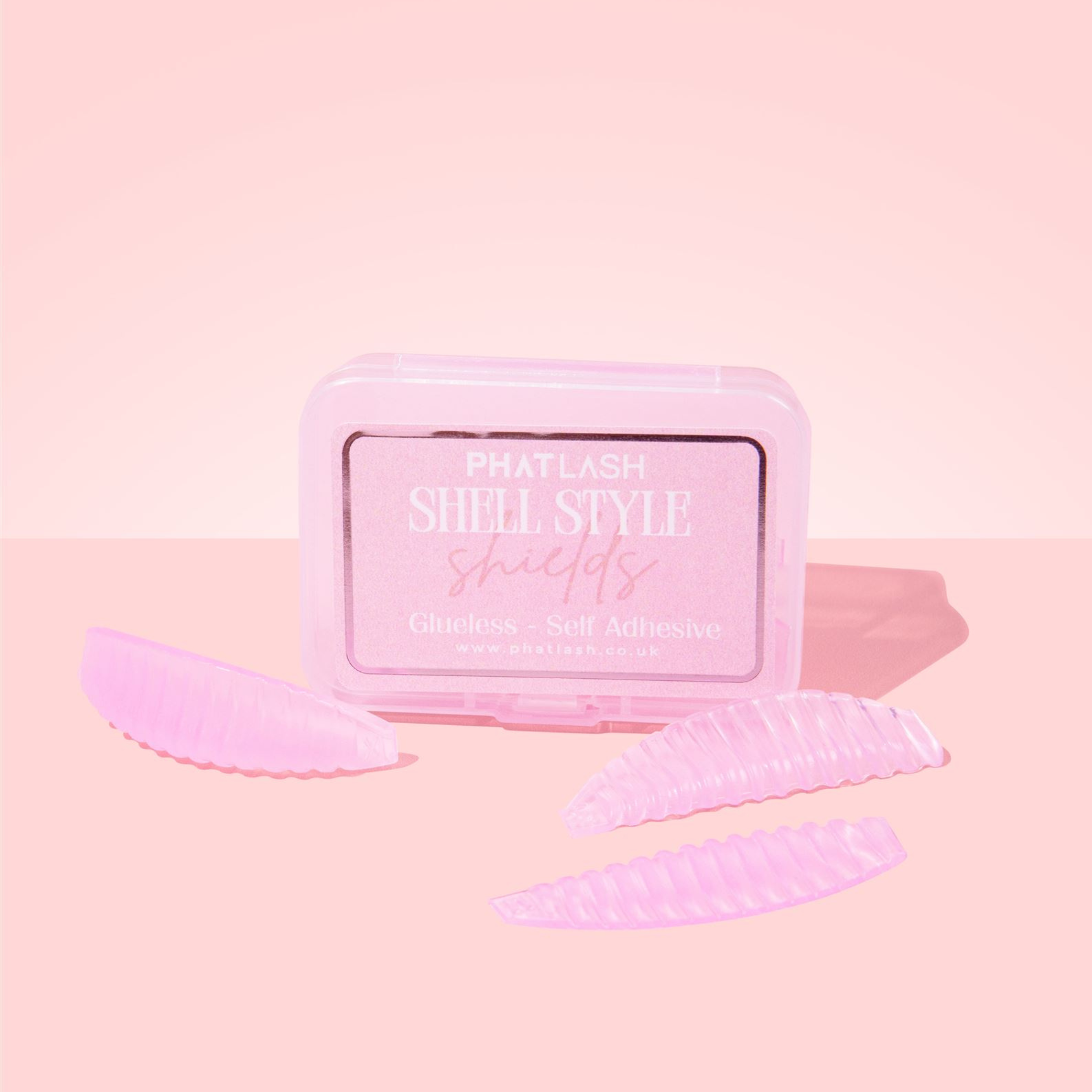 SHELL GLUELESS SELF ADHESIVE LASH LIFT SHIELDS