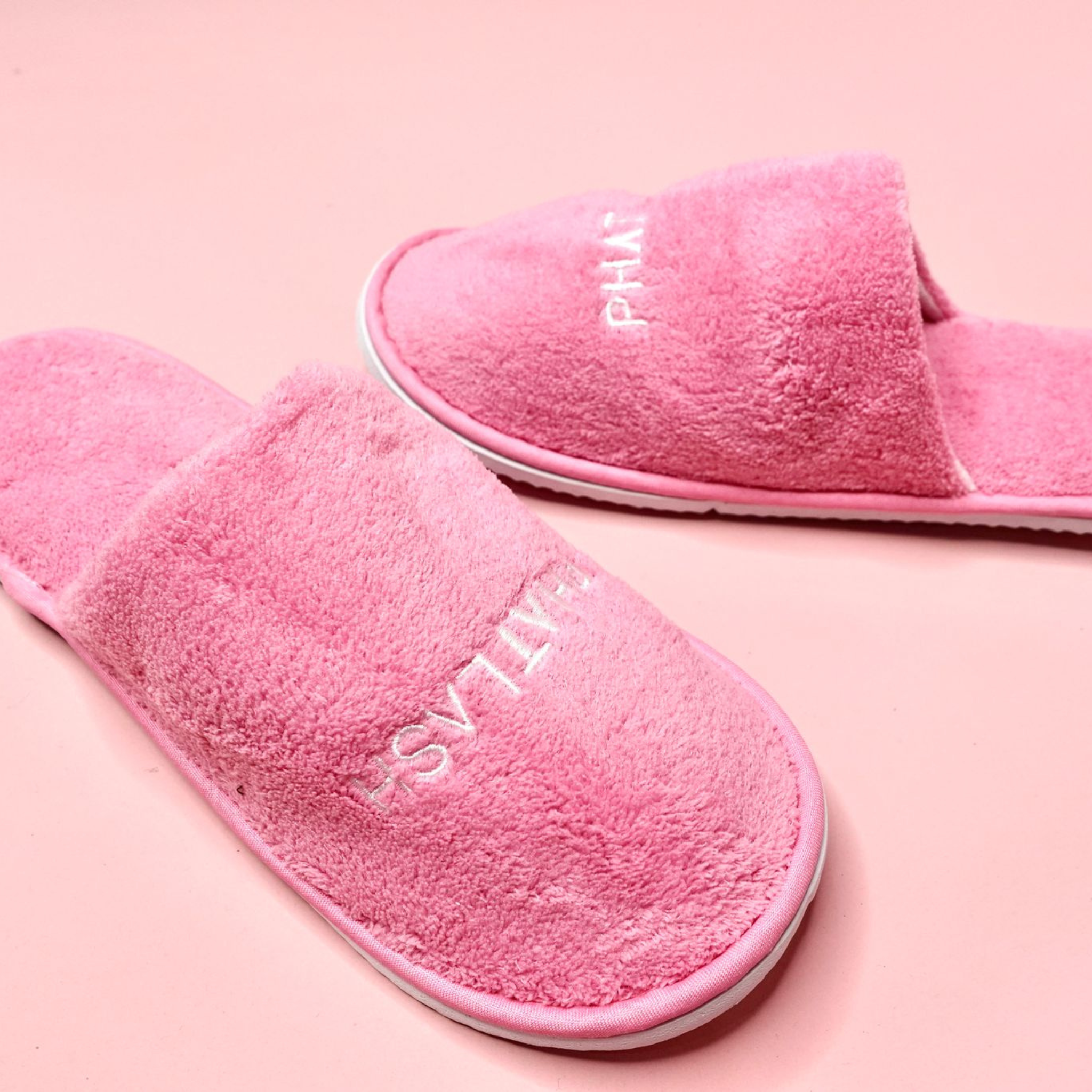 pink slippers