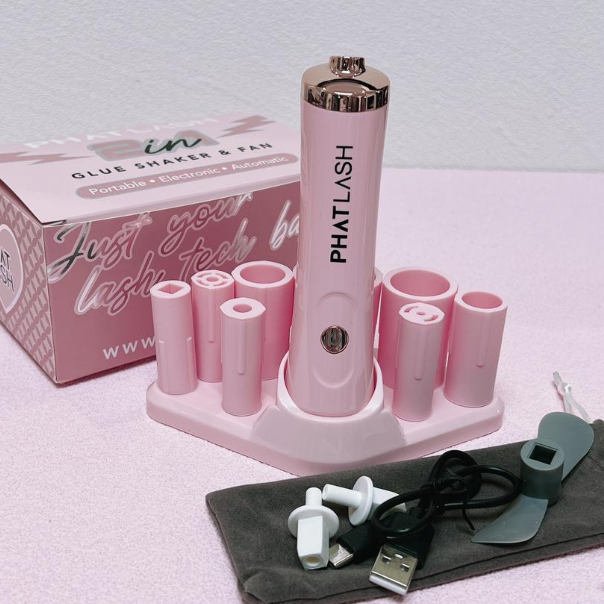 lash glue shaker,
eyelash glue shaker,
Glue Shaker and Fan