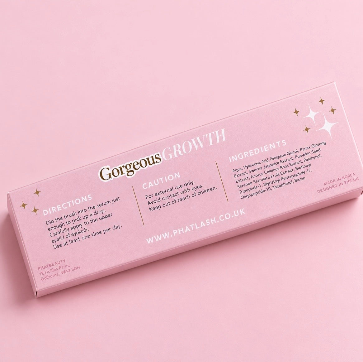 GORGEOUS GROWTH - LASH SERUM