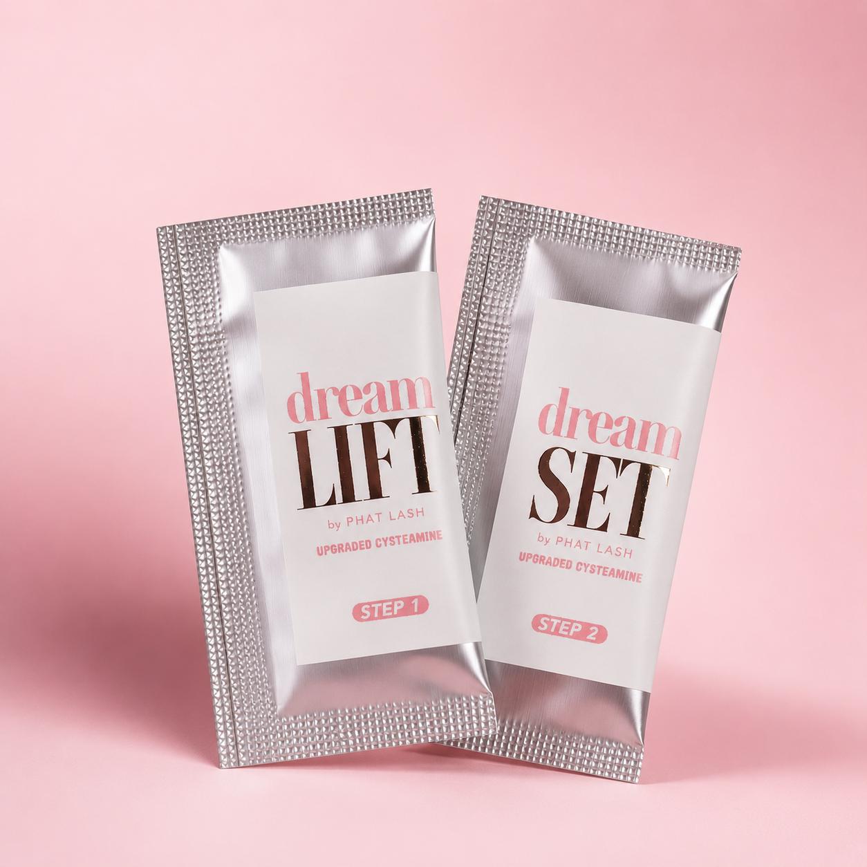 SAMPLE KOREAN LASH LIFT DREAM LIFT AND DREAM SET CYSTEAMINE