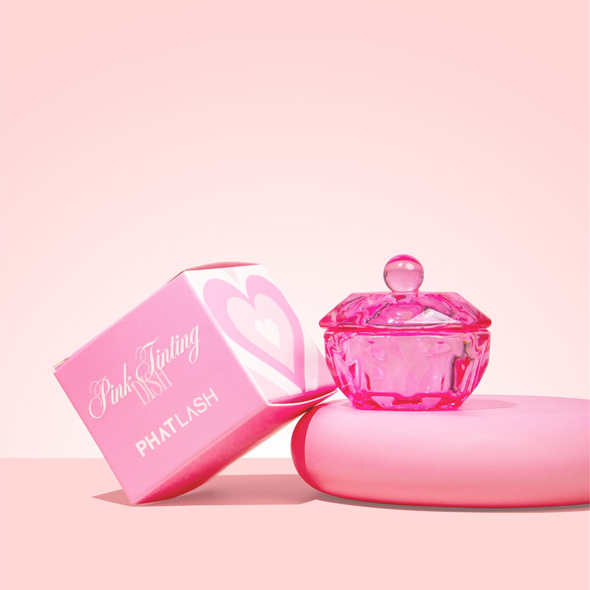 pink tinting dish