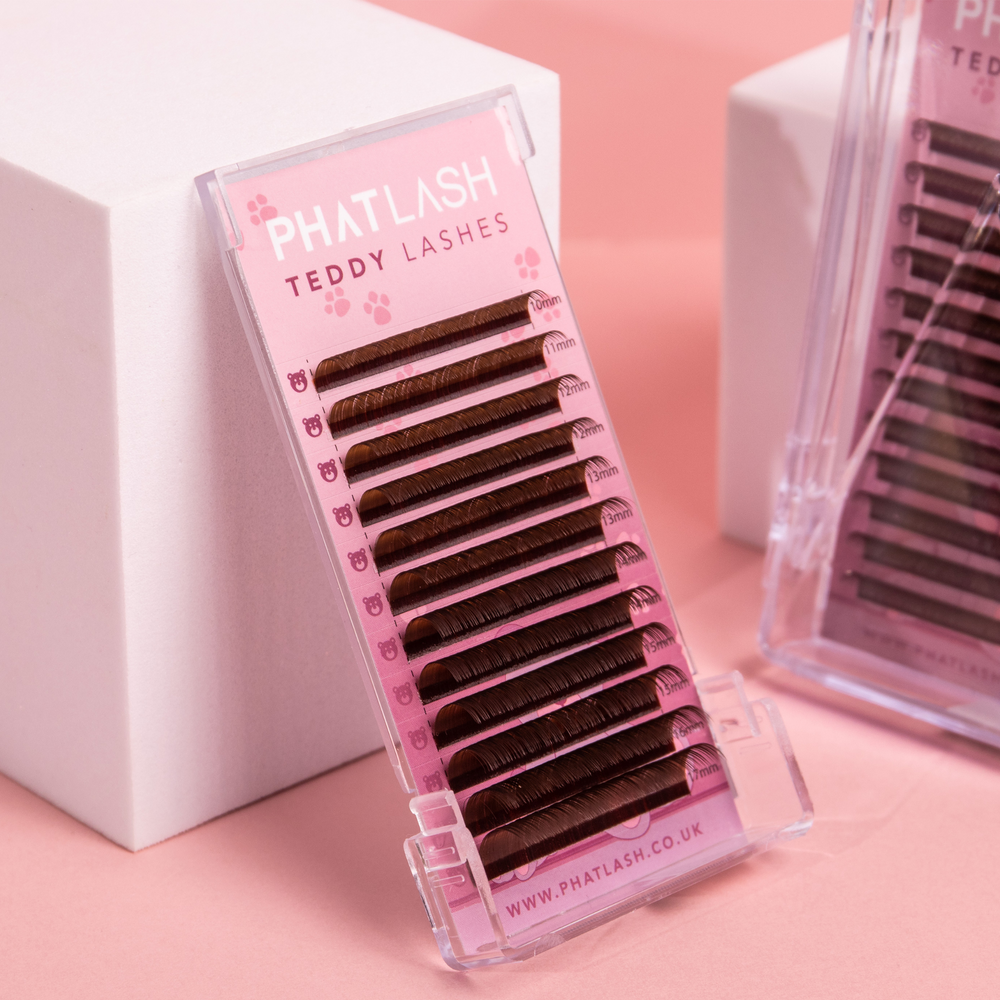 TEDDY LASHES - RUSSIAN BROWN SINGLE LENGTH TRAYS 503.000₫